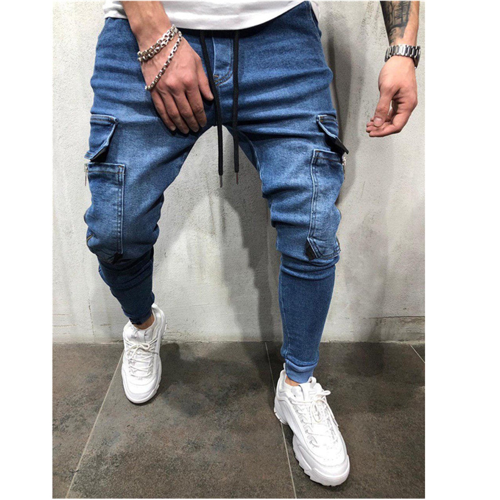 Fashion Branded Skinny Slim Jeans for Men - neighborhoodonlinemall
