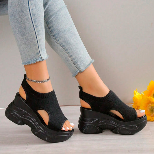 Women High Platform Sandals - neighborhoodonlinemall