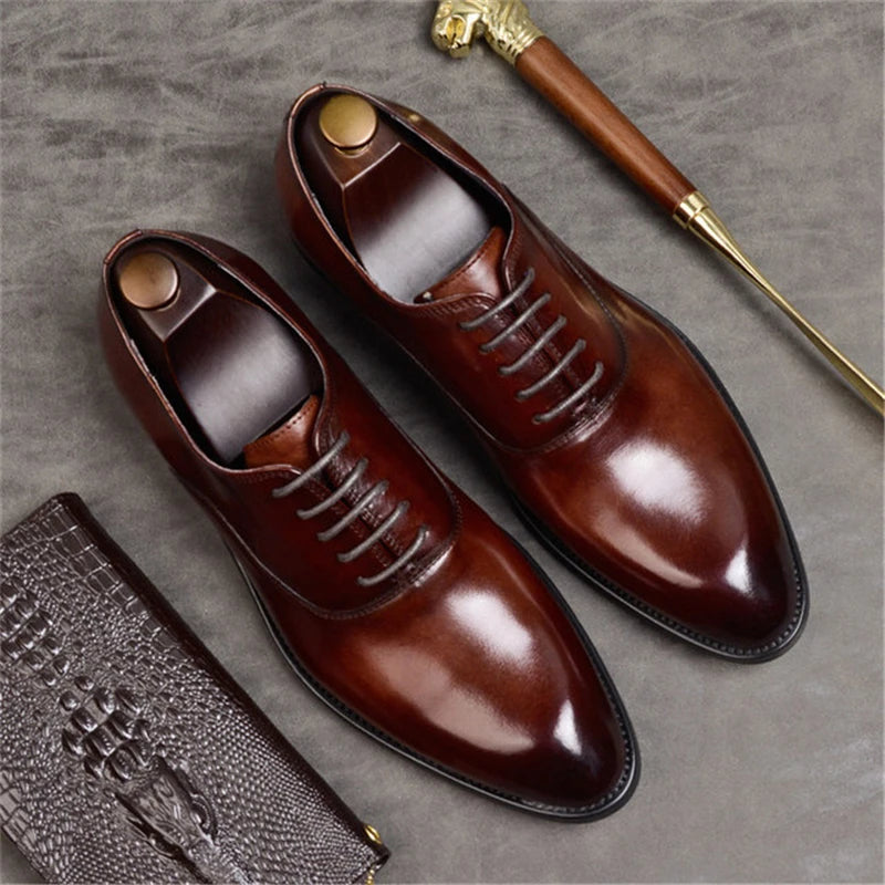 Men Elegant  Pointed Toe Shoes