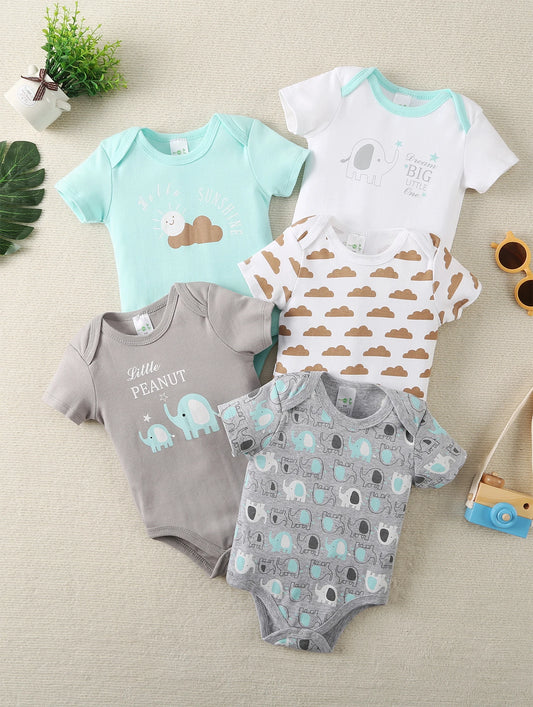 Baby 5-Piece Set  Unisex  Onesie