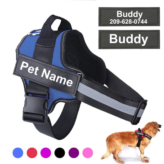 Reflective Breathable Adjustable Pet Harness For Dog - neighborhoodonlinemall
