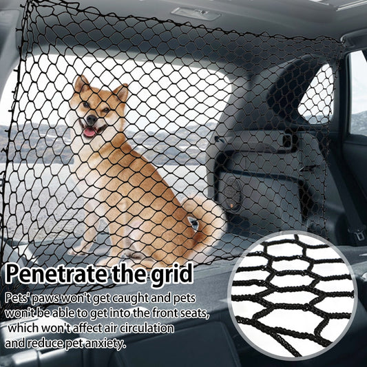 Reusable Foldable Car Dog Barrier Net - neighborhoodonlinemall