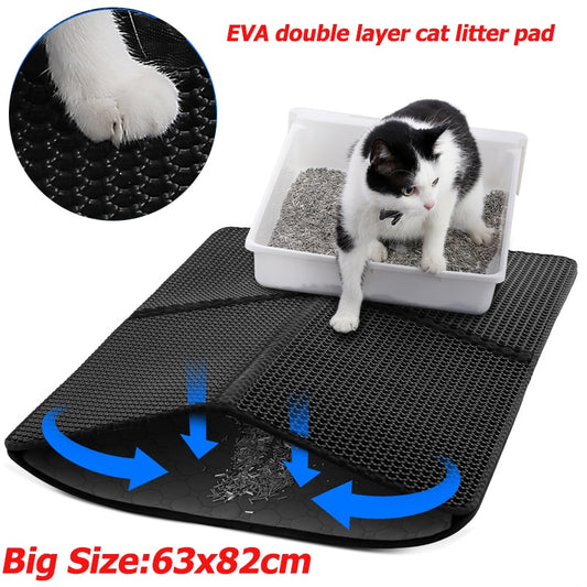 Waterproof Double Layer Nonslip Washable Cat Litter Box - neighborhoodonlinemall